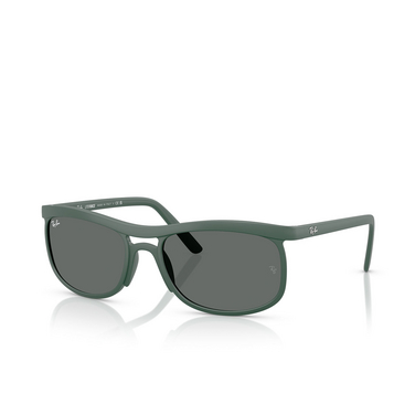 Lunettes de soleil Ray-Ban RB4452 601687 sand green - Vue trois quarts