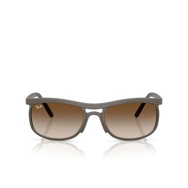 Lunettes de soleil Ray-Ban RB4452 612413 sand brown - Vue de face