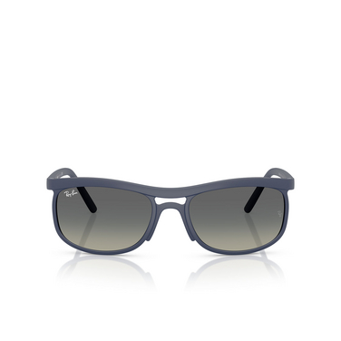 Lunettes de soleil Ray-Ban RB4452 633111 sand dark blue - Vue de face