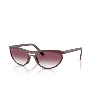 Ray-Ban RB4453 Sonnenbrillen 64458H sand dark violet - Dreiviertelansicht