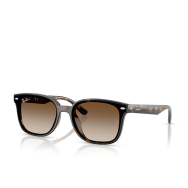 Lunettes de soleil Ray-Ban RB4461D 710/13 havana - Vue trois quarts