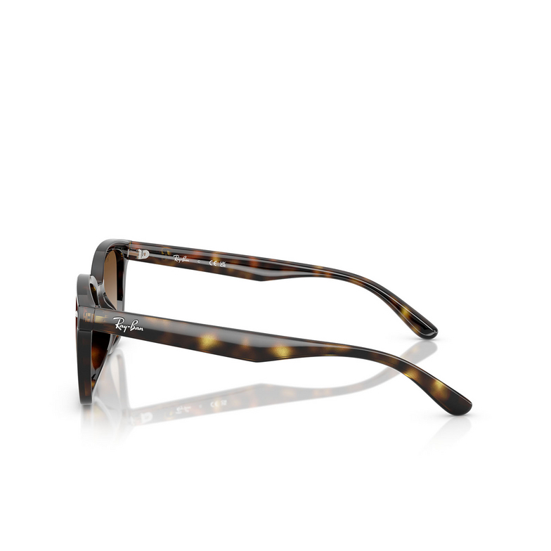 Lunettes de soleil Ray-Ban RB4461D 710/13 havana - 3/4