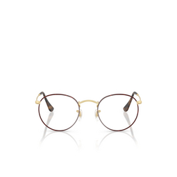 Occhiali da vista Ray-Ban ROUND METAL 3188 matt havana on matt arista gold