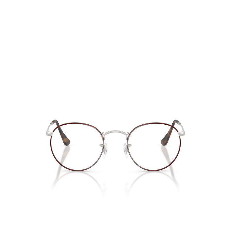Occhiali da vista Ray-Ban ROUND METAL 3194 matt havana on matt silver - 1/4