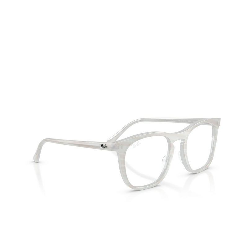 Occhiali da vista Ray-Ban RX2210V 8382 photo striped light blue - 2/5