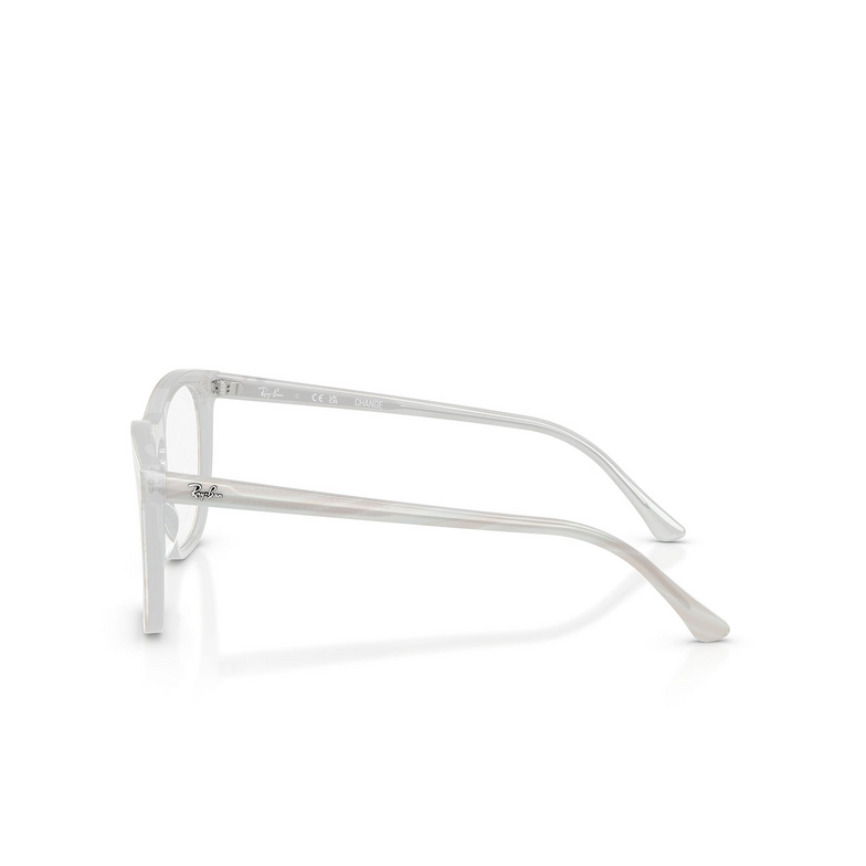Occhiali da vista Ray-Ban RX2210V 8382 photo striped light blue - 4/5