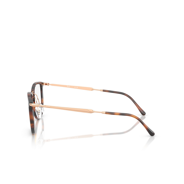 Lunettes de vue Ray-Ban RX4451V 5687 striped havana - 3/4