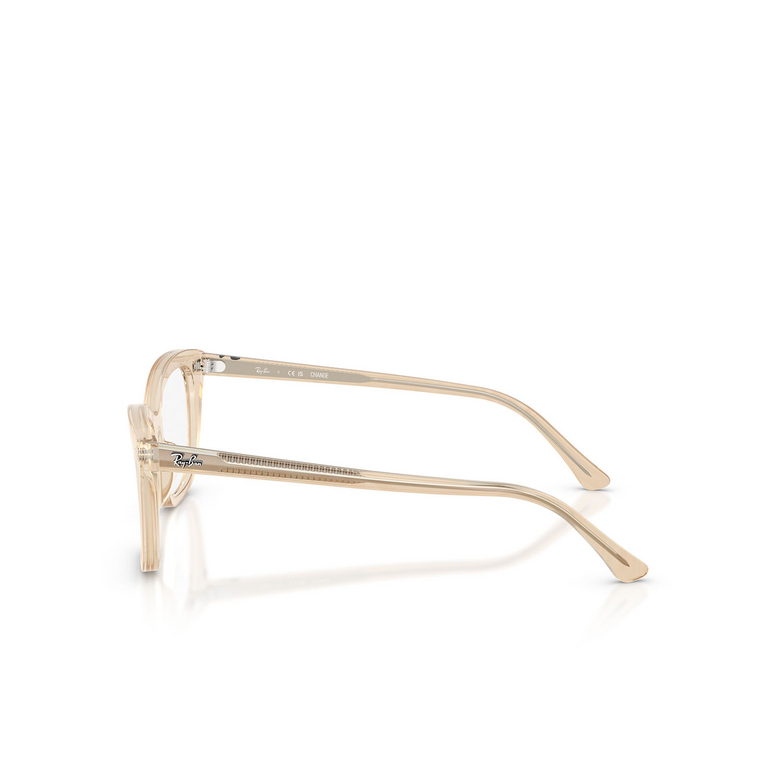 Ray-Ban RX5433 Eyeglasses 8294 photo waves brown - 3/4
