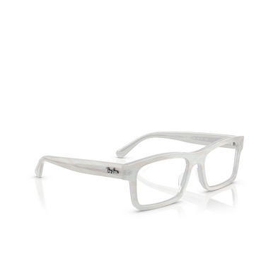 Lunettes de vue Ray-Ban RX5435 8382 photo striped light blue - Vue trois quarts