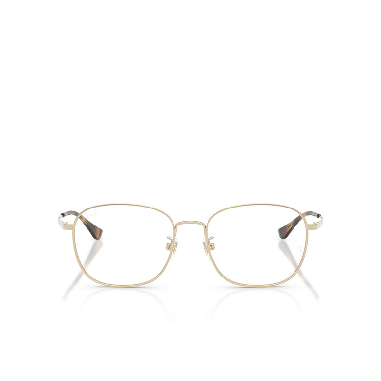 Lunettes de vue Ray-Ban RX6418D 2993 pale gold - 1/4