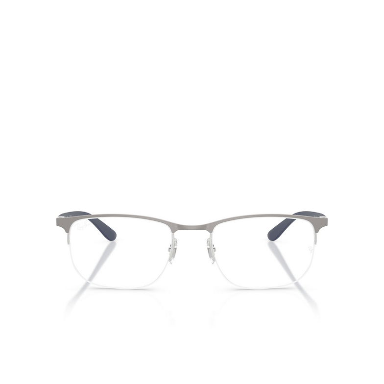 Lunettes de vue Ray-Ban RX6513 2620 matt gunmetal on silver - 1/4