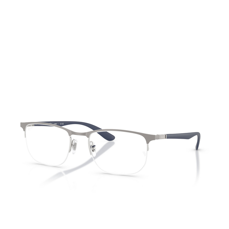 Lunettes de vue Ray-Ban RX6513 2620 matt gunmetal on silver - 2/4