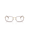 Lunettes de vue Ray-Ban RX6533 3177 havana on arista gold - Vignette du produit 1/4