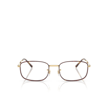 Lunettes de vue Ray-Ban RX6533 3177 havana on arista gold - Vue de face