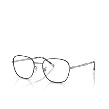 Ray-Ban RX6534 Korrektionsbrillen 3187 matte black on matte gunmetal - Dreiviertelansicht
