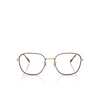 Occhiali da vista Ray-Ban RX6534 3188 matt havana on matt arista gold - anteprima prodotto 1/4
