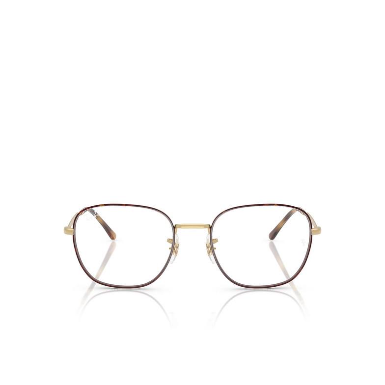 Occhiali da vista Ray-Ban RX6534 3188 matt havana on matt arista gold - 1/4