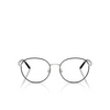 Lunettes de vue Ray-Ban RX6538D 2861 black on silver - Vignette du produit 1/4