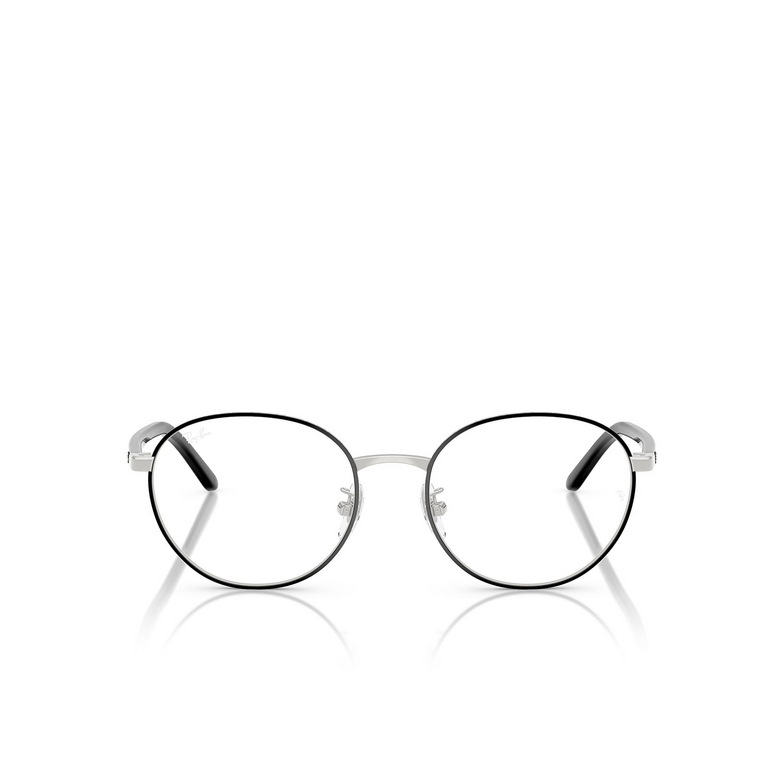 Lunettes de vue Ray-Ban RX6538D 2861 black on silver - 1/4