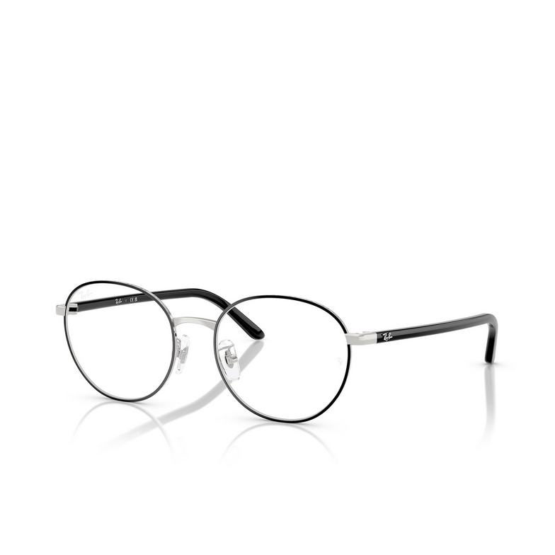 Lunettes de vue Ray-Ban RX6538D 2861 black on silver - 2/4