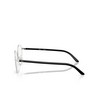 Lunettes de vue Ray-Ban RX6538D 2861 black on silver - Vignette du produit 3/4