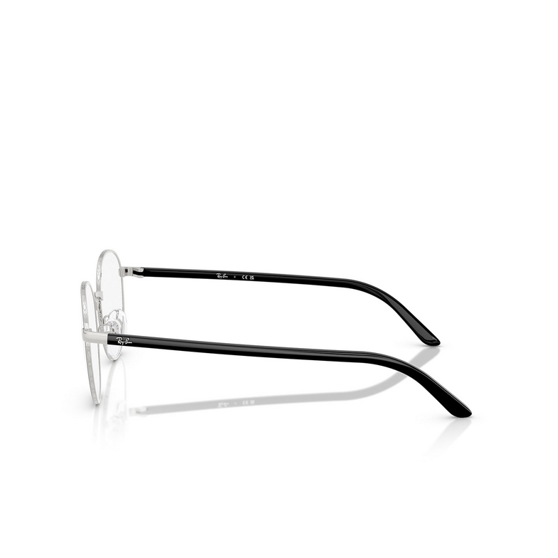 Lunettes de vue Ray-Ban RX6538D 2861 black on silver - 3/4