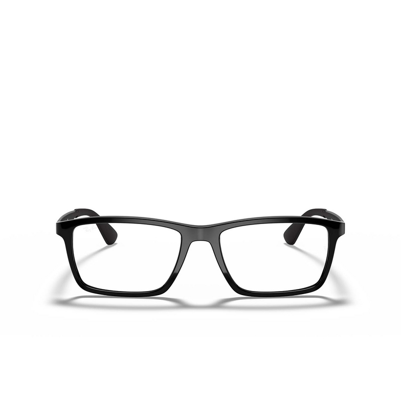 Gafas graduadas Ray-Ban RX7056 2000 black - 1/4