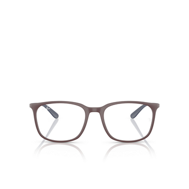Occhiali da vista Ray-Ban RX7199 8444 matte dark violet - frontale