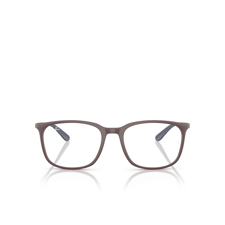 Occhiali da vista Ray-Ban RX7199 8444 matte dark violet - 1/4