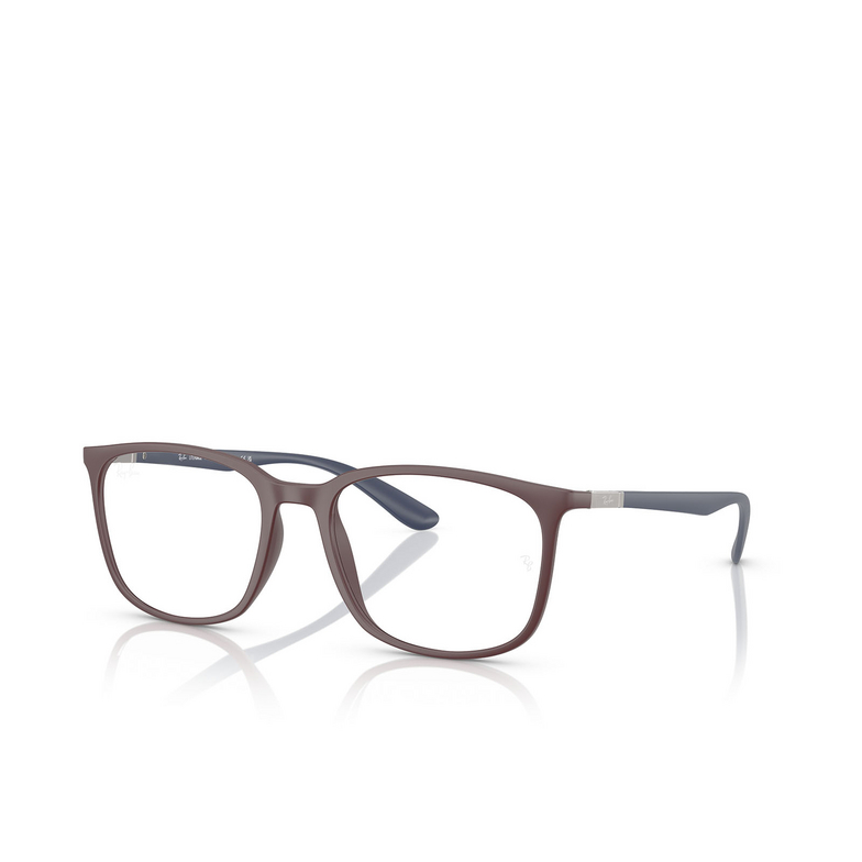 Occhiali da vista Ray-Ban RX7199 8444 matte dark violet - 2/4