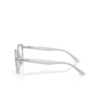Occhiali da vista Ray-Ban RX7259D 8411 transparent light grey - anteprima prodotto 3/4