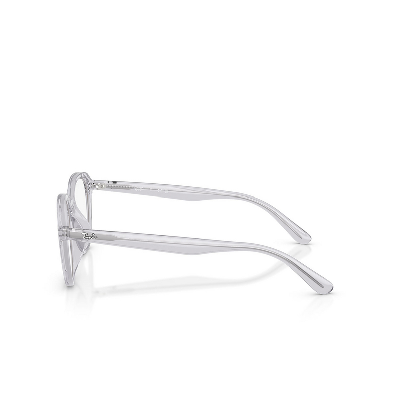Occhiali da vista Ray-Ban RX7259D 8411 transparent light grey - 3/4