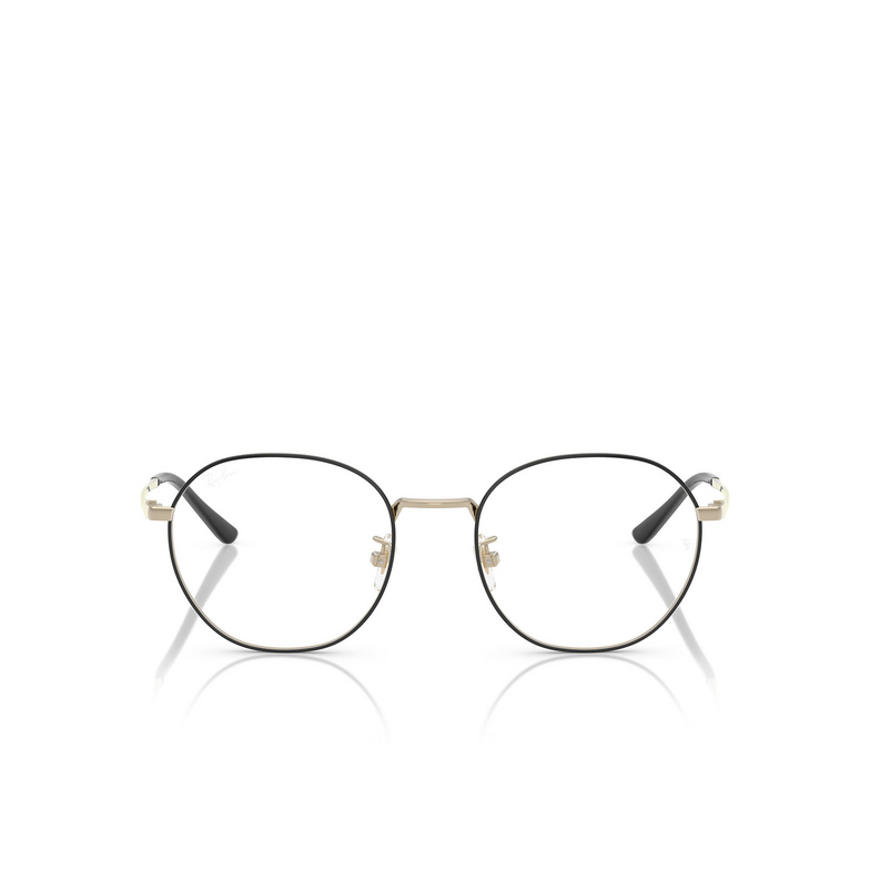 Occhiali da vista Ray-Ban RX8778D 1250 black on gold - 1/4