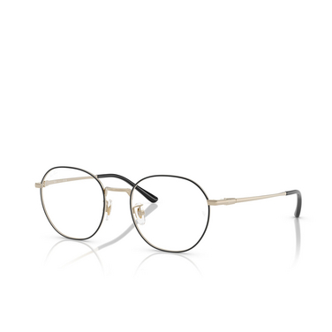 Occhiali da vista Ray-Ban RX8778D 1250 black on gold - tre quarti