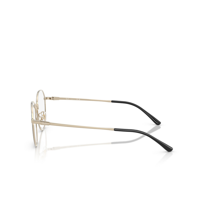 Occhiali da vista Ray-Ban RX8778D 1250 black on gold - 3/4