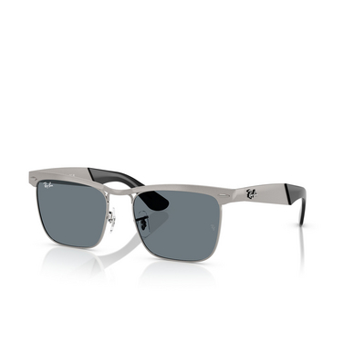 Ray-Ban WAYFARER DELUXE Sunglasses 029/R5 sandblasted gunmetal on gunmetal - three-quarters view