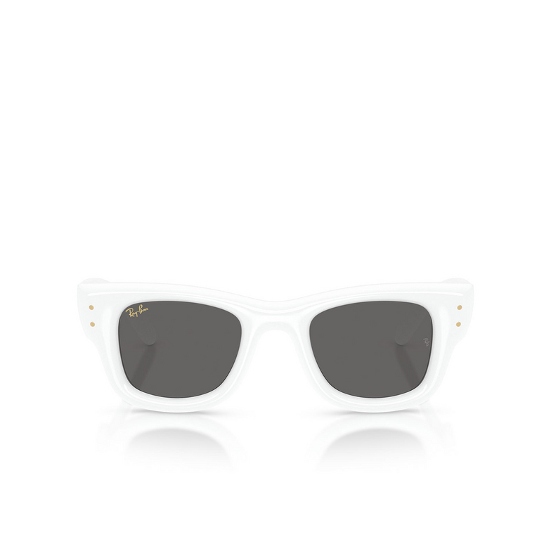 Ray-Ban WAYFARER PUFFER Sunglasses 671/87 white - 1/4