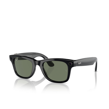 Ray-Ban WAYFARER Sonnenbrillen 601/71 matte black - Dreiviertelansicht