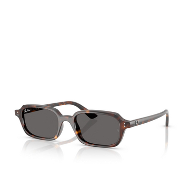 Ray-Ban ZAYA Sunglasses 135987 havana - three-quarters view