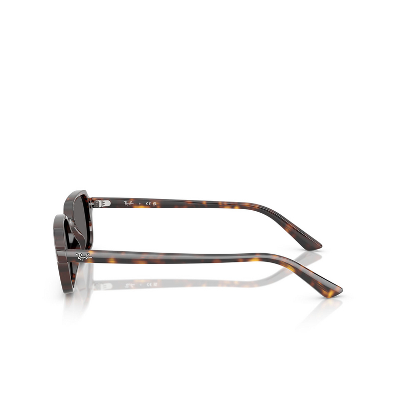 Lunettes de soleil Ray-Ban ZAYA 135987 havana - 3/4