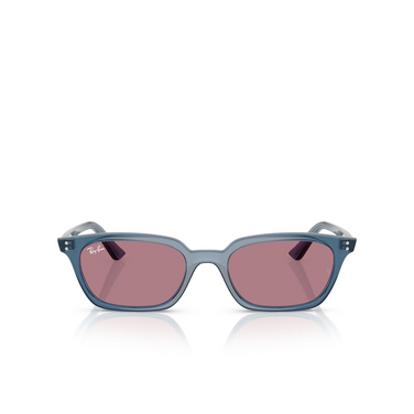 Ray-Ban ZAYA Sonnenbrillen 68121A light blue - Vorderansicht