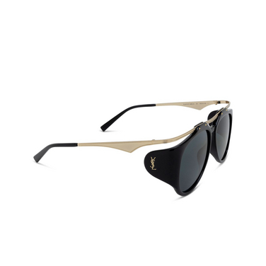 Saint Laurent SL M137/F AMELIA Sunglasses 001 black - three-quarters view