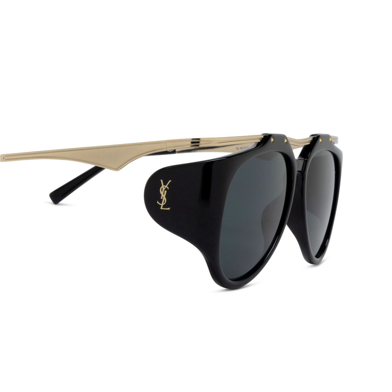 Lunettes de soleil Saint Laurent AMELIA 001 black - 3/4