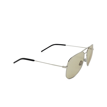 Saint Laurent CLASSIC 11 Sunglasses 071 silver - three-quarters view