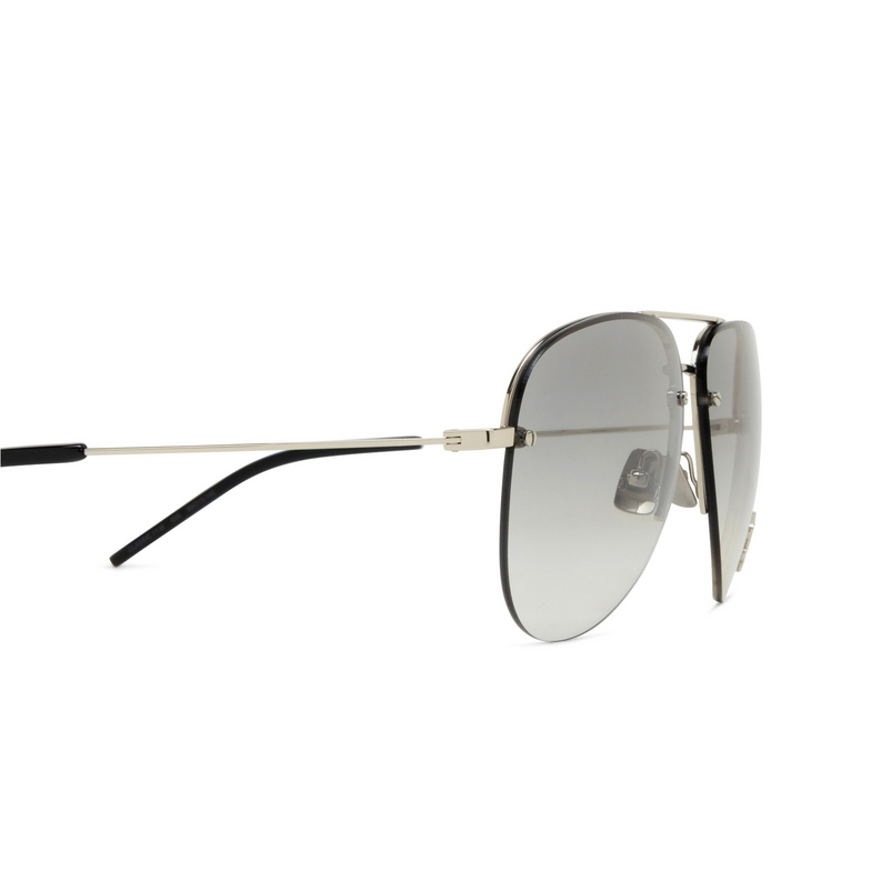 Saint Laurent brand CLASSIC 11 M Sunglasses 005 silver - 3/4
