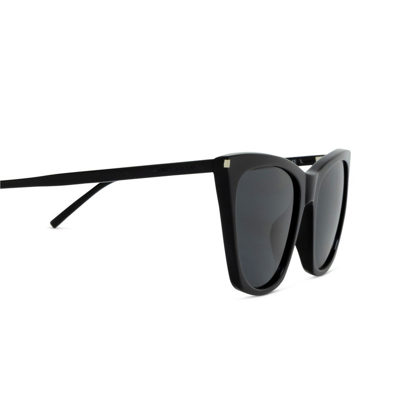 Saint Laurent SL 214 THIN KATE Sunglasses 001 black - 3/4
