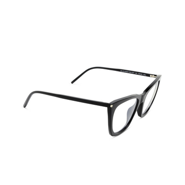 Saint Laurent SL 214 THIN KATE Eyeglasses 001 black - three-quarters view