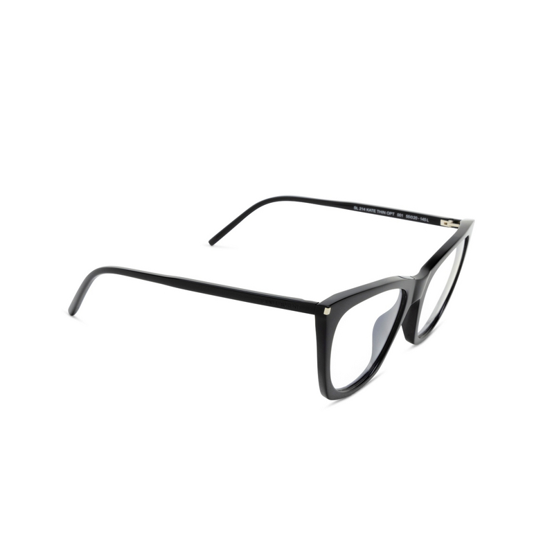 Saint Laurent SL 214 THIN KATE Eyeglasses 001 black - 2/4