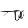 Saint Laurent SL 214 THIN KATE Eyeglasses 001 black - product thumbnail 3/4