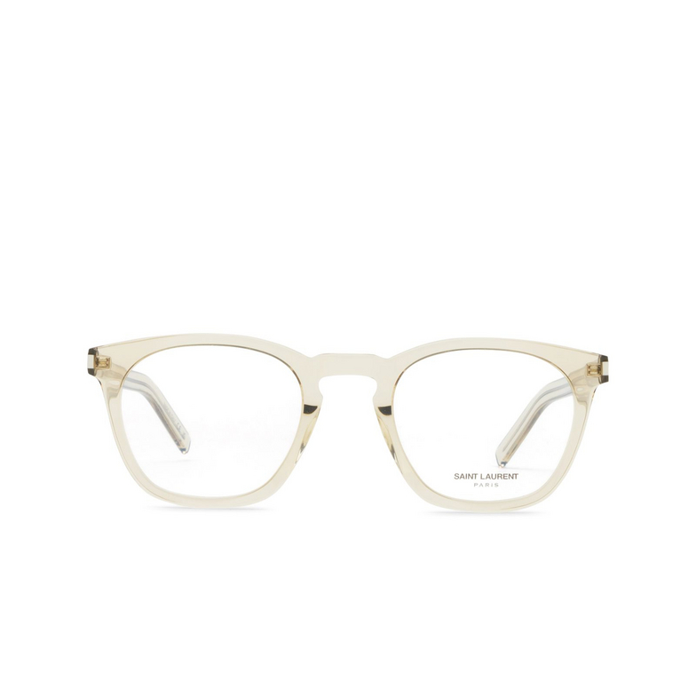 Saint Laurent SL 30 SLIM Eyeglasses 004 beige - 1/4